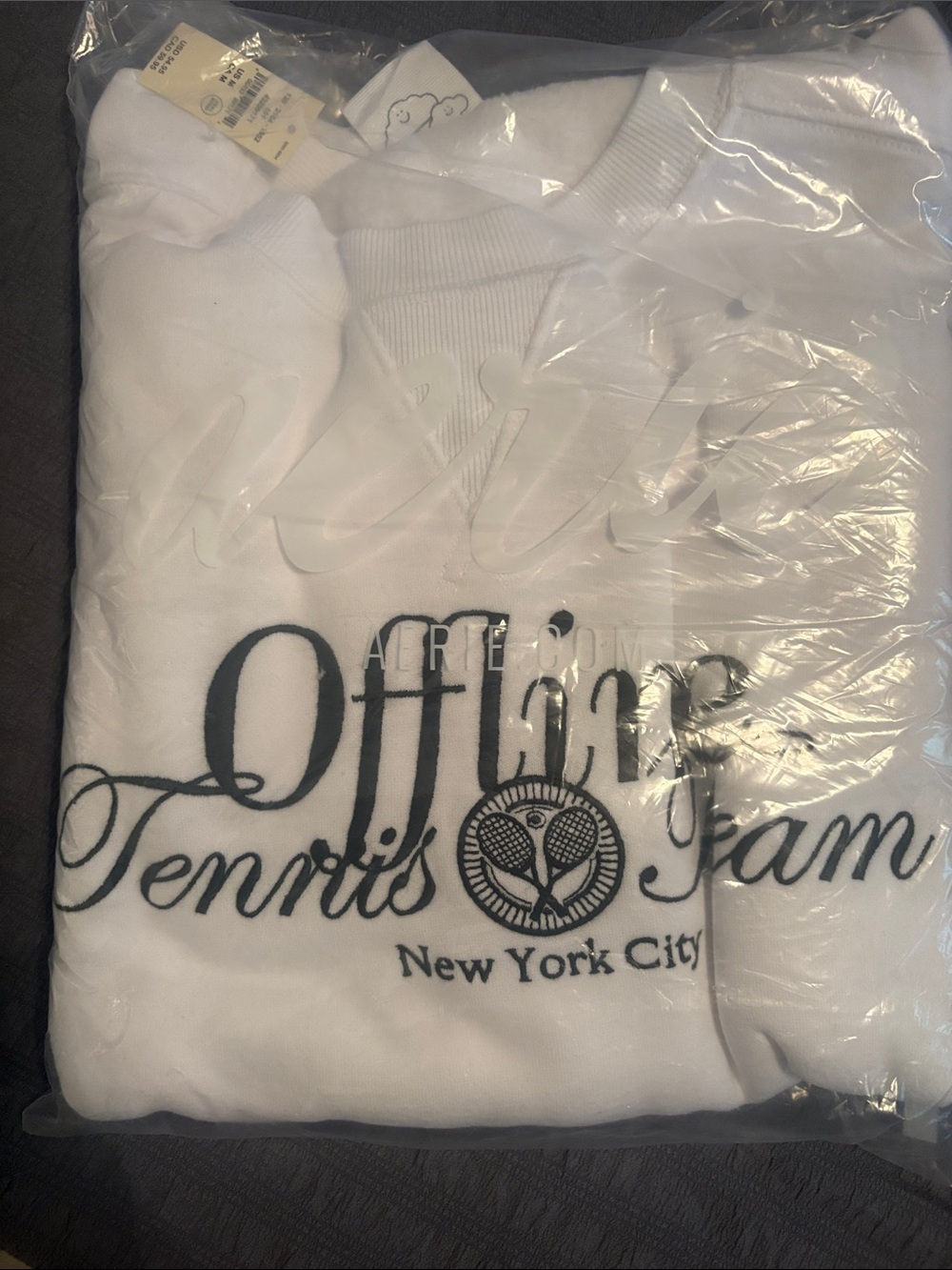 Aerie White cloud Offline Tennis Team Sweatshirt - New York City